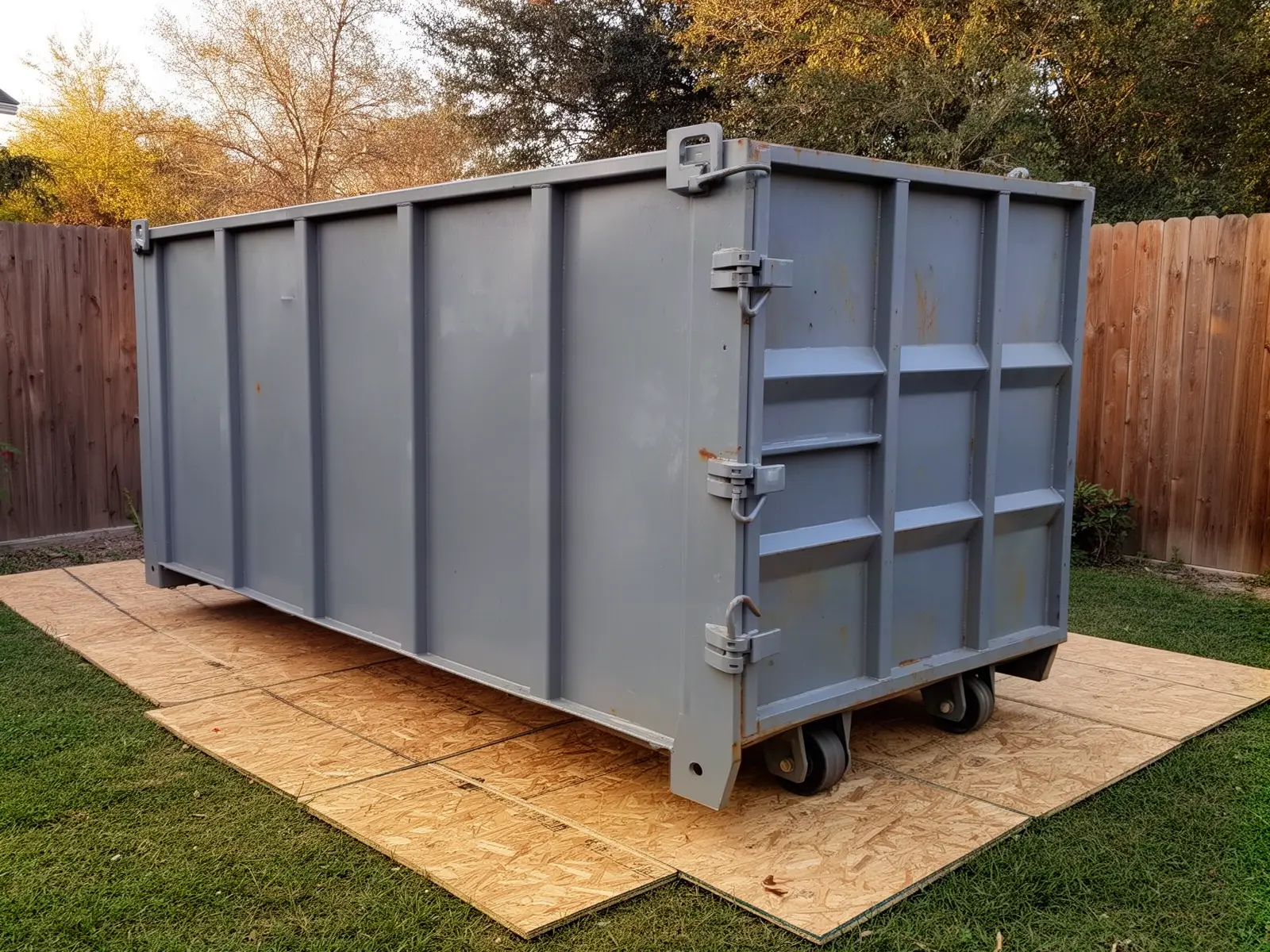 Roll-off dumpster from Green Oaks Roll-Off Dumpsters & Hauling in Columbia, SC